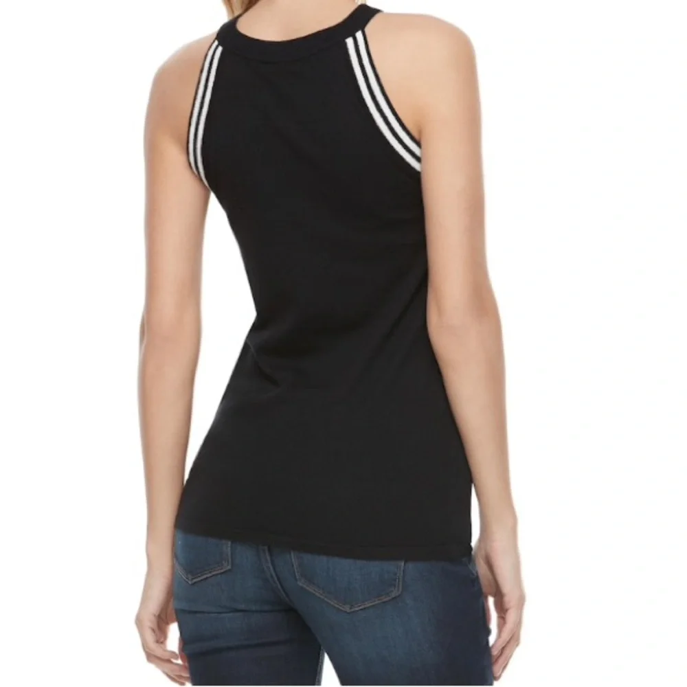 NWT Juicy Couture Ruffle Sweater Tank Top Size L - Picture 6 of 6